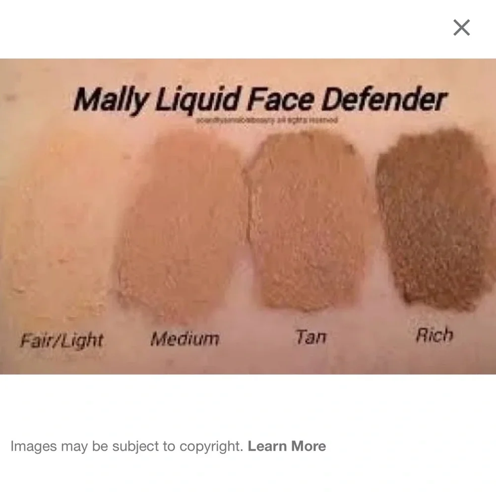 Mally Beauty Liquid Face Defender in Shade Medium